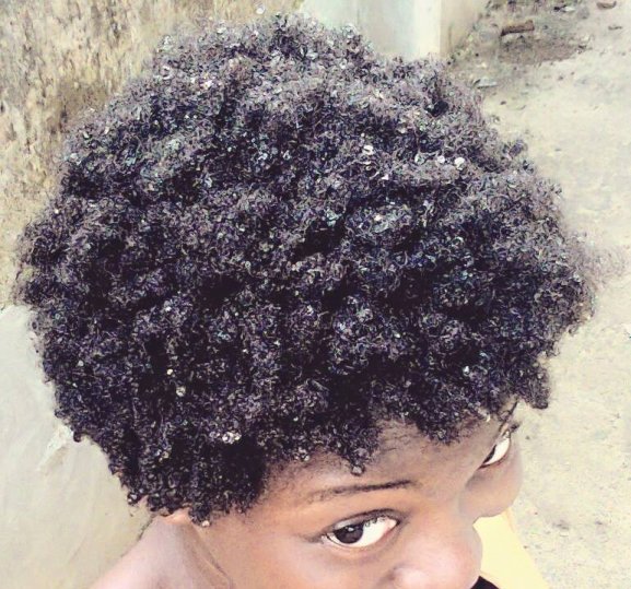 Wash and go on type 4 hair No single product!